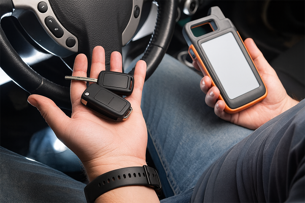 Fast & Affordable Car Key Replacement – Locksmith Of Kirkland Locksmith Of Kirkland technician replacing a lost or damaged car key in Kirkland WA