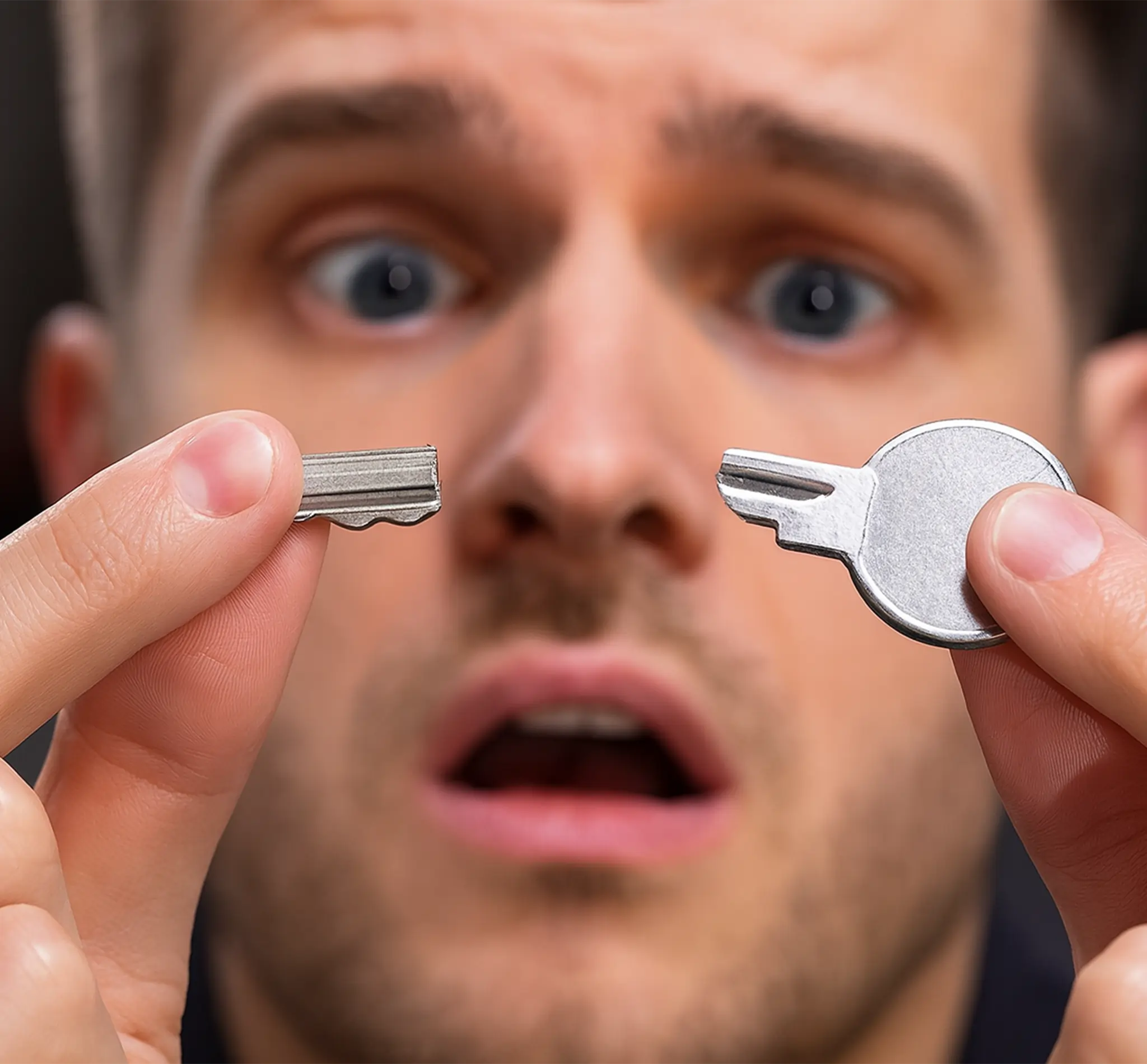 Locksmith Of Kirkland technician removing a broken key from a door lock in Kirkland WA