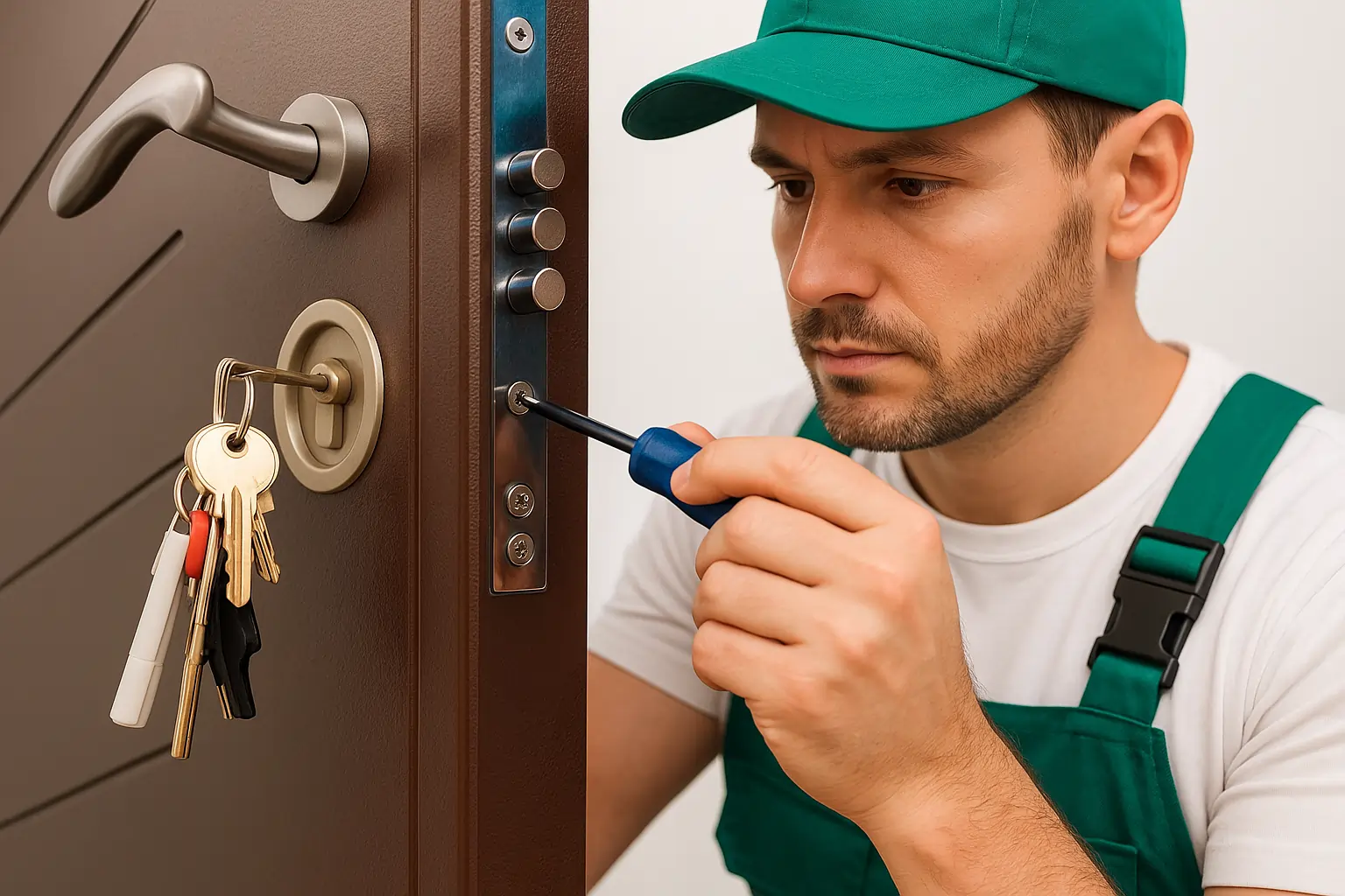 Residential Locksmith Services in Kirkland WA – Locksmith Of Kirkland Locksmith Of Kirkland technician providing residential locksmith services